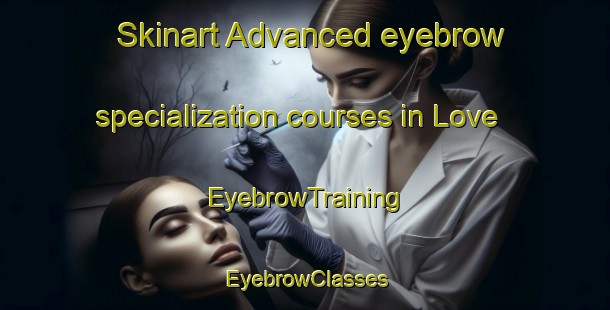 Skinart Advanced eyebrow specialization courses in Love | EyebrowTraining | EyebrowClasses | SkinartTraining-Denmark