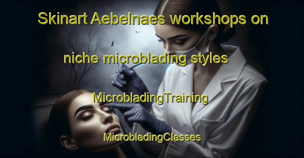 Skinart Aebelnaes workshops on niche microblading styles | #MicrobladingTraining #MicrobladingClasses #SkinartTraining-Denmark