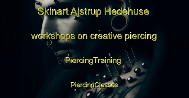 Skinart Ajstrup Hedehuse workshops on creative piercing | #PiercingTraining #PiercingClasses #SkinartTraining-Denmark