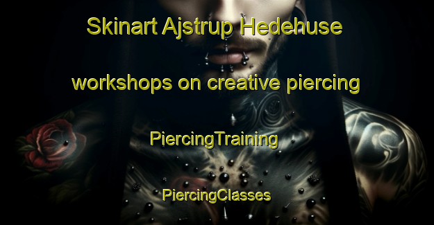 Skinart Ajstrup Hedehuse workshops on creative piercing | #PiercingTraining #PiercingClasses #SkinartTraining-Denmark