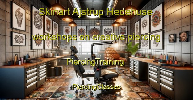 Skinart Ajstrup Hedehuse workshops on creative piercing | #PiercingTraining #PiercingClasses #SkinartTraining-Denmark