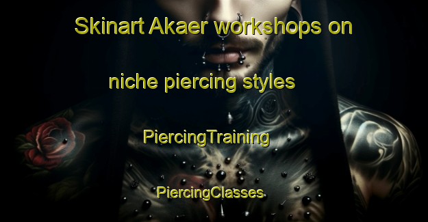 Skinart Akaer workshops on niche piercing styles | PiercingTraining | PiercingClasses | SkinartTraining-Denmark