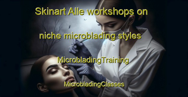 Skinart Alle workshops on niche microblading styles | #MicrobladingTraining #MicrobladingClasses #SkinartTraining-Denmark