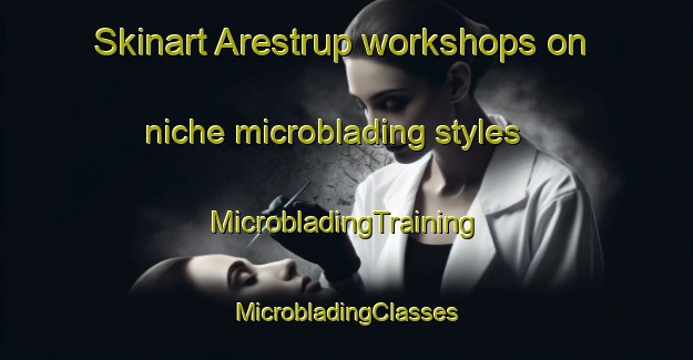 Skinart Arestrup workshops on niche microblading styles | #MicrobladingTraining #MicrobladingClasses #SkinartTraining-Denmark