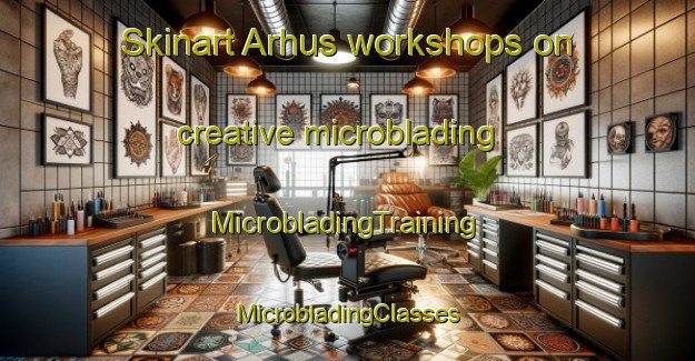 Skinart Arhus workshops on creative microblading | #MicrobladingTraining #MicrobladingClasses #SkinartTraining-Denmark