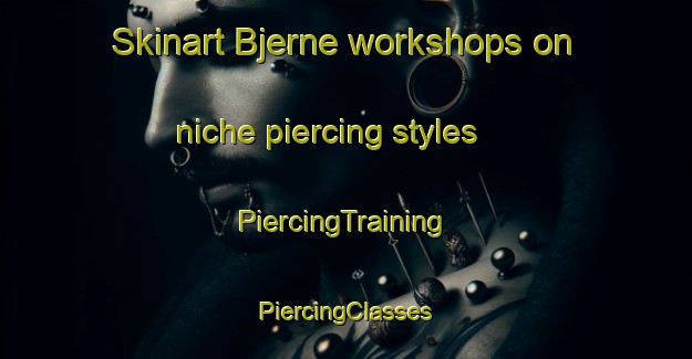 Skinart Bjerne workshops on niche piercing styles | #PiercingTraining #PiercingClasses #SkinartTraining-Denmark