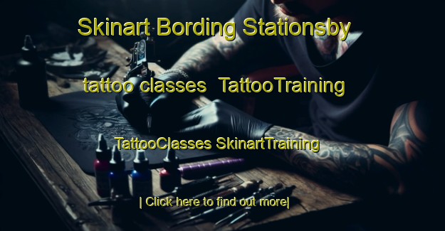 Skinart Bording Stationsby tattoo classes | #TattooTraining #TattooClasses #SkinartTraining-Denmark