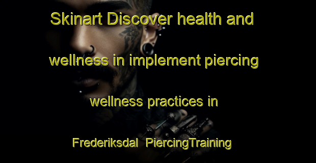 Skinart Discover health and wellness in implement piercing wellness practices in Frederiksdal | PiercingTraining | PiercingClasses | SkinartTraining-Denmark