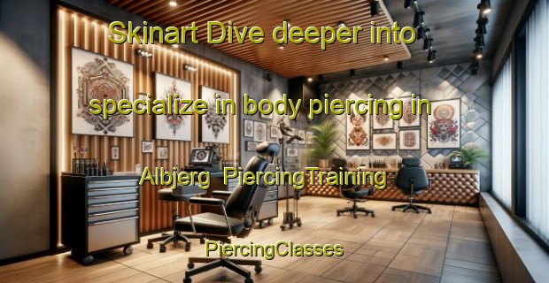 Skinart Dive deeper into specialize in body piercing in Albjerg | #PiercingTraining #PiercingClasses #SkinartTraining-Denmark