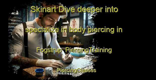 Skinart Dive deeper into specialize in body piercing in Fogstrup | PiercingTraining | PiercingClasses | SkinartTraining-Denmark