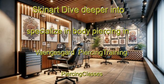 Skinart Dive deeper into specialize in body piercing in Vaengesgard | #PiercingTraining #PiercingClasses #SkinartTraining-Denmark