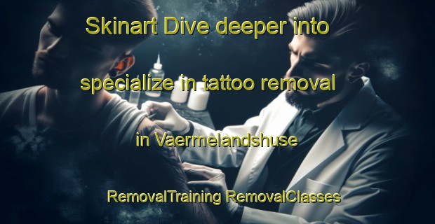 Skinart Dive deeper into specialize in tattoo removal in Vaermelandshuse | #RemovalTraining #RemovalClasses #SkinartTraining-Denmark