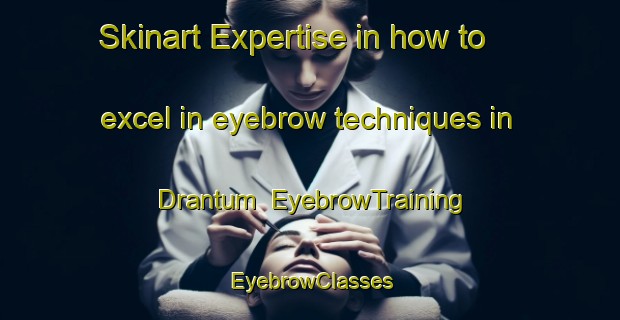 Skinart Expertise in how to excel in eyebrow techniques in Drantum | EyebrowTraining | EyebrowClasses | SkinartTraining-Denmark