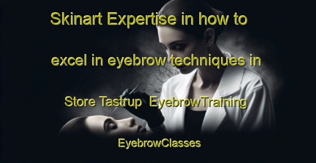 Skinart Expertise in how to excel in eyebrow techniques in Store Tastrup | EyebrowTraining | EyebrowClasses | SkinartTraining-Denmark