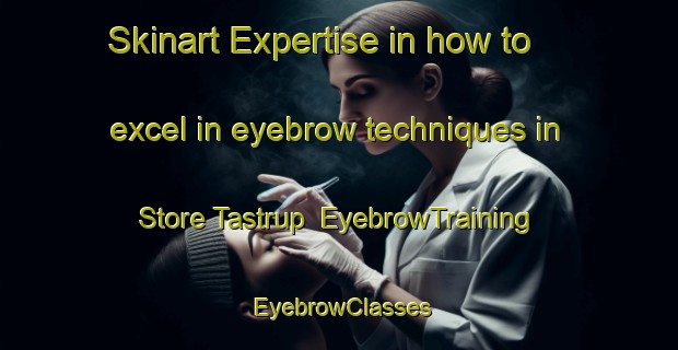 Skinart Expertise in how to excel in eyebrow techniques in Store Tastrup | EyebrowTraining | EyebrowClasses | SkinartTraining-Denmark