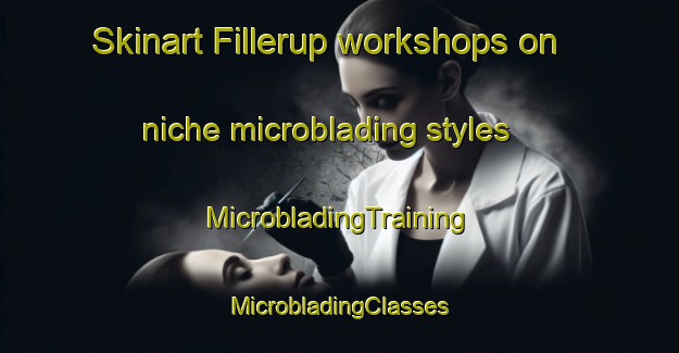 Skinart Fillerup workshops on niche microblading styles | #MicrobladingTraining #MicrobladingClasses #SkinartTraining-Denmark