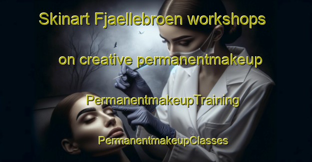 Skinart Fjaellebroen workshops on creative permanentmakeup | #PermanentmakeupTraining #PermanentmakeupClasses #SkinartTraining-Denmark