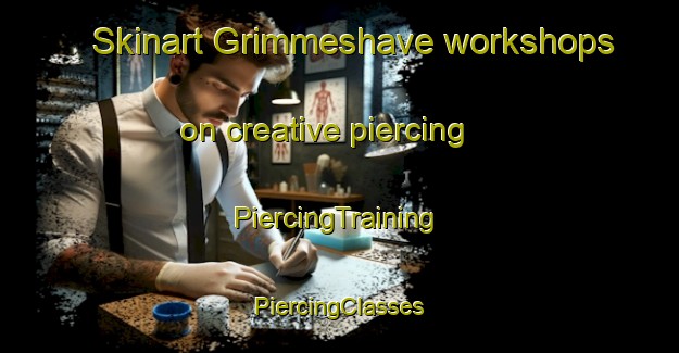 Skinart Grimmeshave workshops on creative piercing | #PiercingTraining #PiercingClasses #SkinartTraining-Denmark