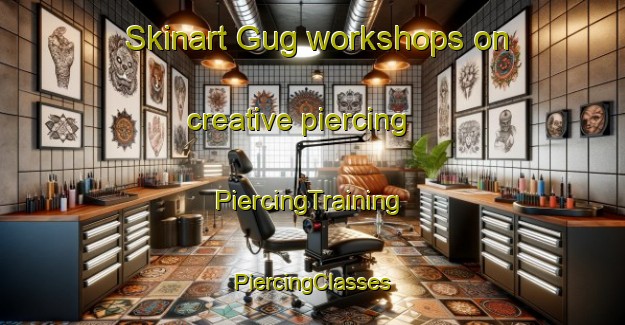 Skinart Gug workshops on creative piercing | #PiercingTraining #PiercingClasses #SkinartTraining-Denmark