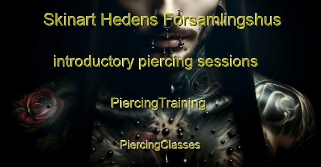 Skinart Hedens Forsamlingshus introductory piercing sessions | #PiercingTraining #PiercingClasses #SkinartTraining-Denmark