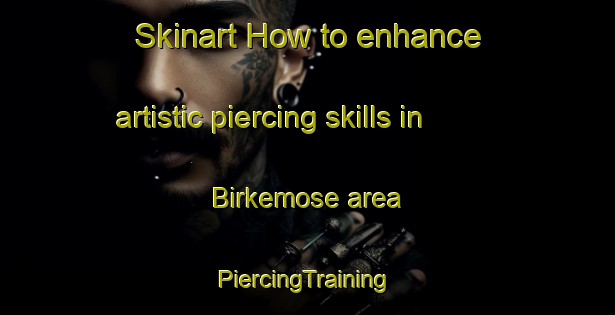 Skinart How to enhance artistic piercing skills in Birkemose area | #PiercingTraining #PiercingClasses #SkinartTraining-Denmark