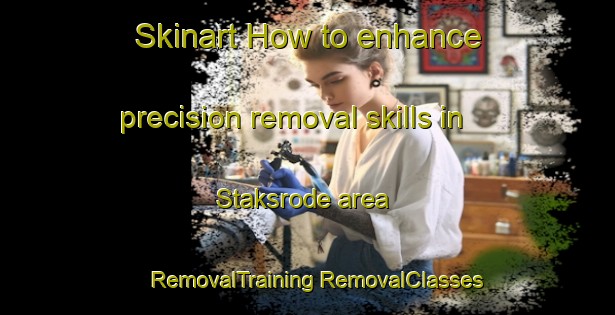 Skinart How to enhance precision removal skills in Staksrode area | #RemovalTraining #RemovalClasses #SkinartTraining-Denmark