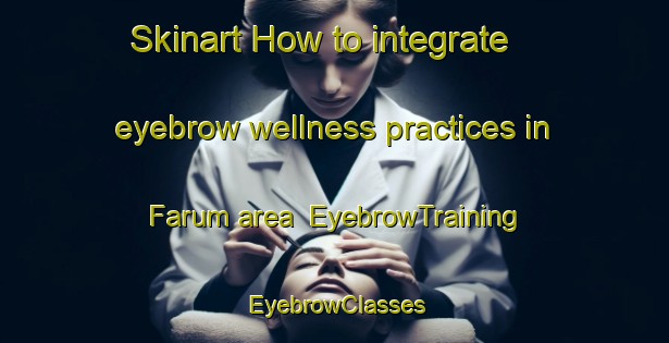 Skinart How to integrate eyebrow wellness practices in Farum area | EyebrowTraining | EyebrowClasses | SkinartTraining-Denmark