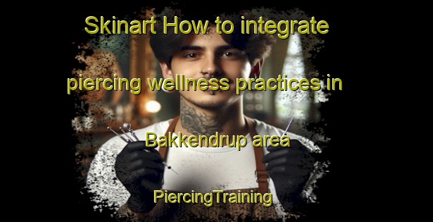 Skinart How to integrate piercing wellness practices in Bakkendrup area | #PiercingTraining #PiercingClasses #SkinartTraining-Denmark