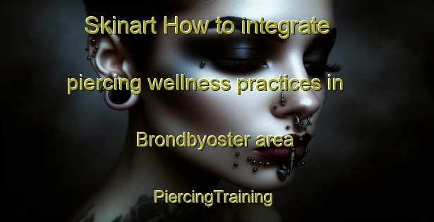 Skinart How to integrate piercing wellness practices in Brondbyoster area | #PiercingTraining #PiercingClasses #SkinartTraining-Denmark