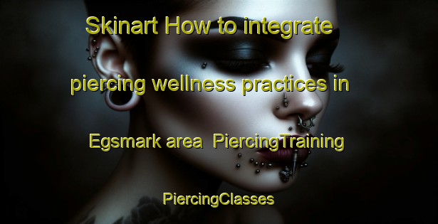 Skinart How to integrate piercing wellness practices in Egsmark area | #PiercingTraining #PiercingClasses #SkinartTraining-Denmark