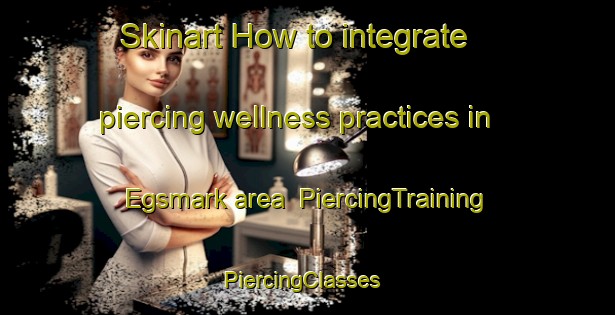 Skinart How to integrate piercing wellness practices in Egsmark area | PiercingTraining | PiercingClasses | SkinartTraining-Denmark