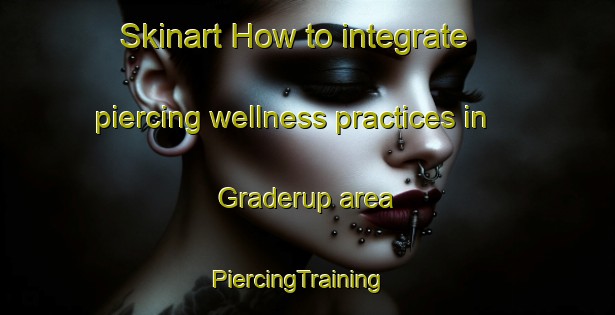 Skinart How to integrate piercing wellness practices in Graderup area | PiercingTraining | PiercingClasses | SkinartTraining-Denmark