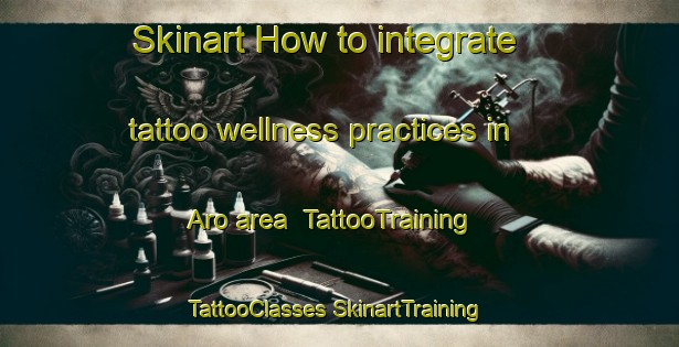 Skinart How to integrate tattoo wellness practices in Aro area | #TattooTraining #TattooClasses #SkinartTraining-Denmark