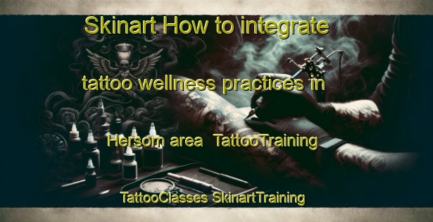 Skinart How to integrate tattoo wellness practices in Hersom area | #TattooTraining #TattooClasses #SkinartTraining-Denmark