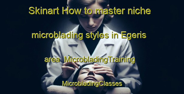 Skinart How to master niche microblading styles in Egeris area | #MicrobladingTraining #MicrobladingClasses #SkinartTraining-Denmark