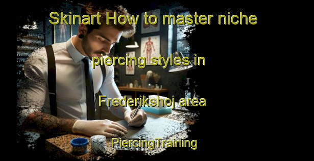 Skinart How to master niche piercing styles in Frederikshoj area | #PiercingTraining #PiercingClasses #SkinartTraining-Denmark