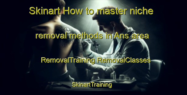 Skinart How to master niche removal methods in Ans area | #RemovalTraining #RemovalClasses #SkinartTraining-Denmark