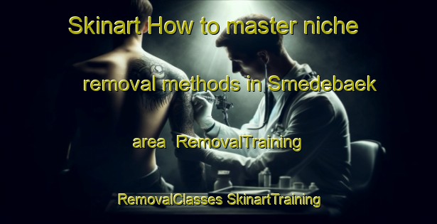 Skinart How to master niche removal methods in Smedebaek area | #RemovalTraining #RemovalClasses #SkinartTraining-Denmark