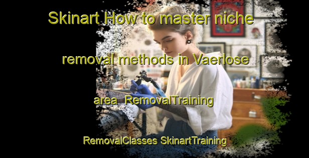 Skinart How to master niche removal methods in Vaerlose area | #RemovalTraining #RemovalClasses #SkinartTraining-Denmark