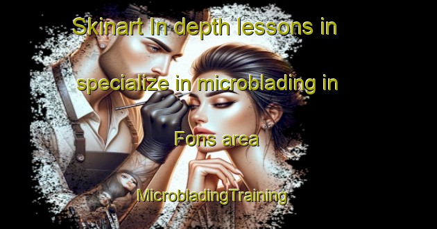Skinart In-depth lessons in specialize in microblading in Fons area | MicrobladingTraining | MicrobladingClasses | SkinartTraining-Denmark