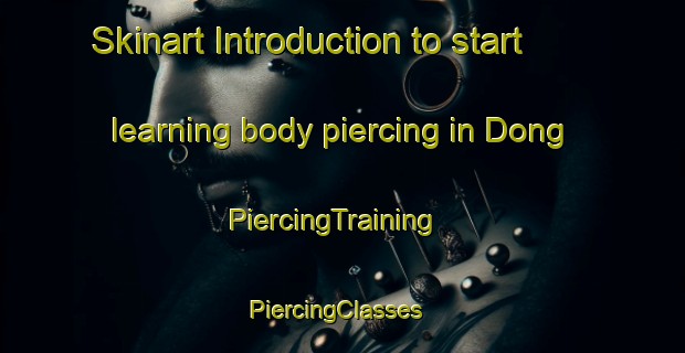 Skinart Introduction to start learning body piercing in Dong | PiercingTraining | PiercingClasses | SkinartTraining-Denmark
