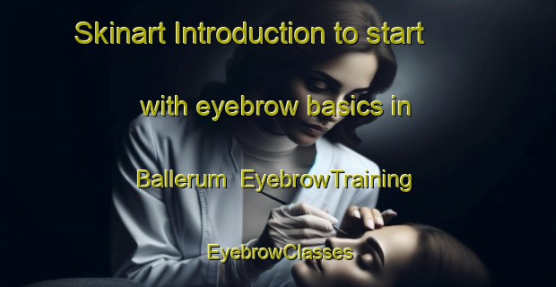 Skinart Introduction to start with eyebrow basics in Ballerum | EyebrowTraining | EyebrowClasses | SkinartTraining-Denmark