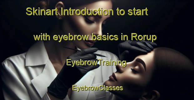 Skinart Introduction to start with eyebrow basics in Rorup | EyebrowTraining | EyebrowClasses | SkinartTraining-Denmark