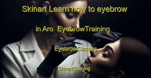 Skinart Learn how to eyebrow in Aro | EyebrowTraining | EyebrowClasses | SkinartTraining-Denmark