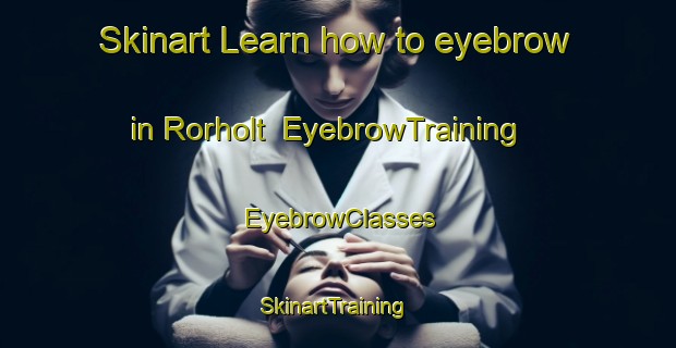 Skinart Learn how to eyebrow in Rorholt | EyebrowTraining | EyebrowClasses | SkinartTraining-Denmark