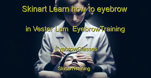 Skinart Learn how to eyebrow in Vester Lem | EyebrowTraining | EyebrowClasses | SkinartTraining-Denmark