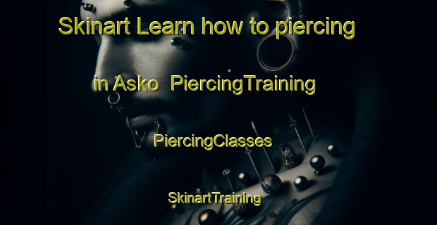 Skinart Learn how to piercing in Asko | PiercingTraining | PiercingClasses | SkinartTraining-Denmark