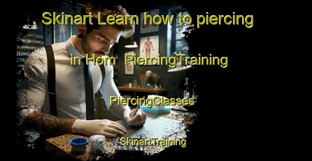 Skinart Learn how to piercing in Hom | PiercingTraining | PiercingClasses | SkinartTraining-Denmark