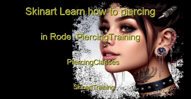 Skinart Learn how to piercing in Rode | PiercingTraining | PiercingClasses | SkinartTraining-Denmark