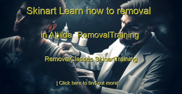 Skinart Learn how to removal in Abilda | #RemovalTraining #RemovalClasses #SkinartTraining-Denmark